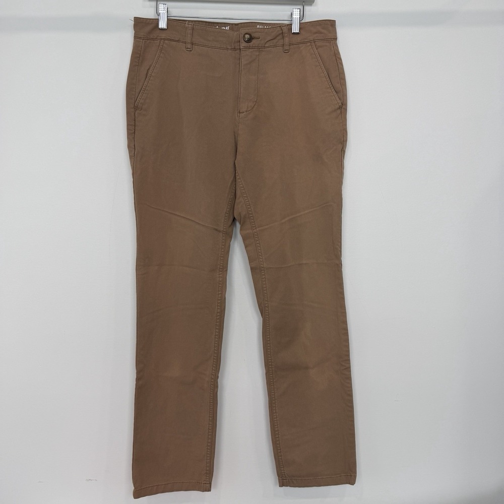 Mugsy Belmonts Pants 33 X 32 Khaki Stretch Tan Dress Casual Work